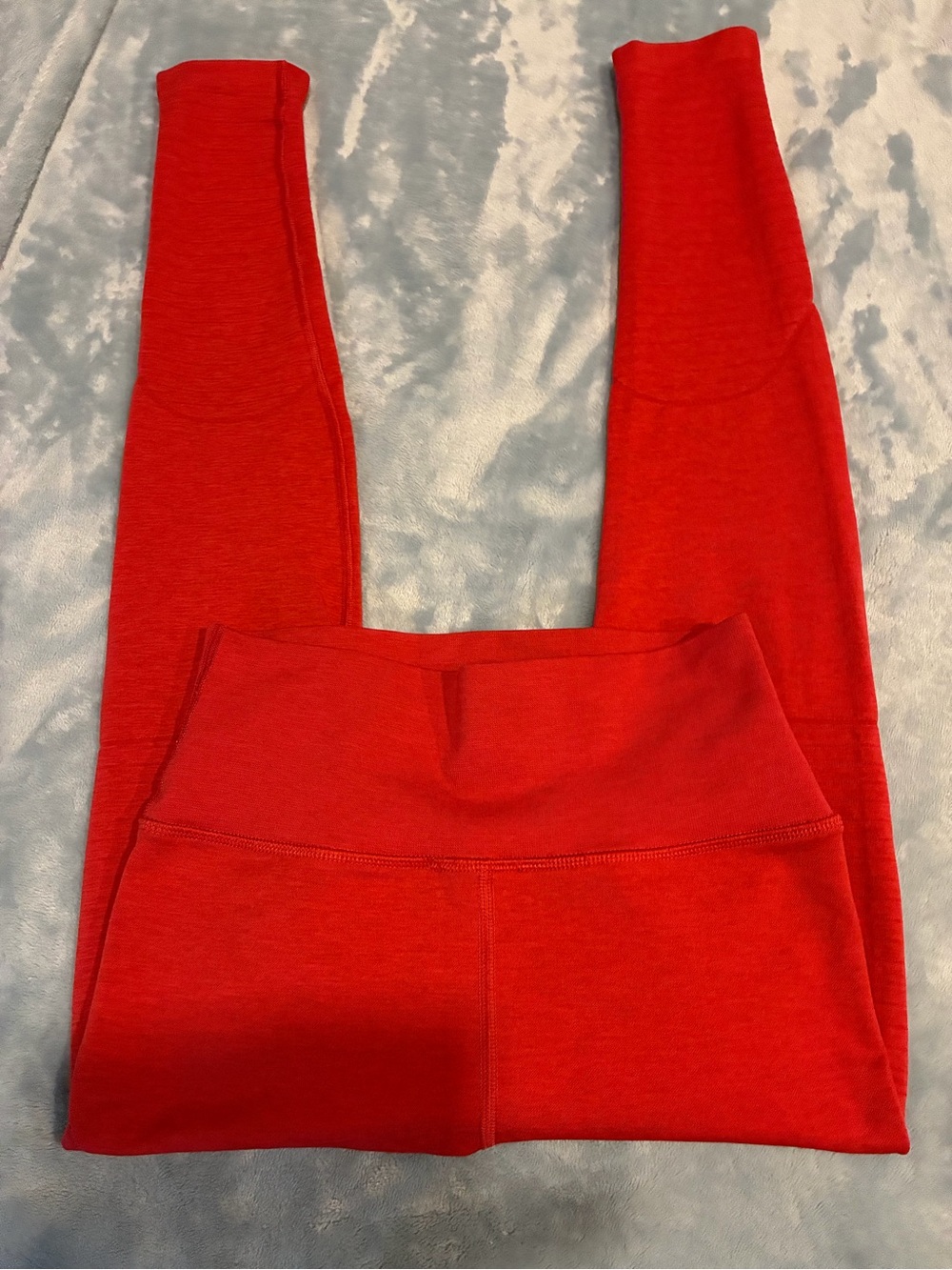 Alphalete Red Seam-Detail Leggings - Picture 6 of 6